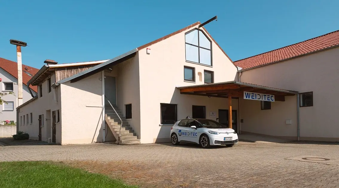 Image of the WeiDiTec company building at the Etting location in Ingolstadt